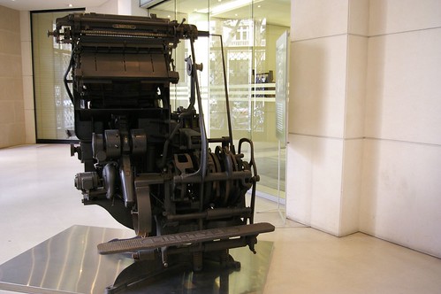 Linotype at Le Figaro headquarters (french newspaper) | by Amelien (Fr)