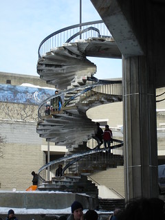 spiral staircase, rideau canal, ottawa | by IraShawna