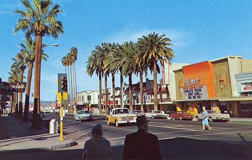 Hemet Movie Theater Postcard | From 1966 on Florida Ave look… | Flickr