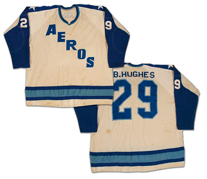 Houston Aeros 1972-73 jersey
