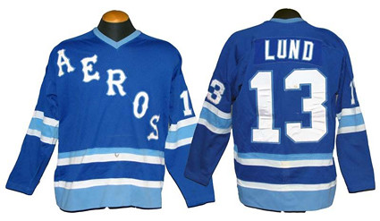 Houston Aeros 1973-74 jersey
