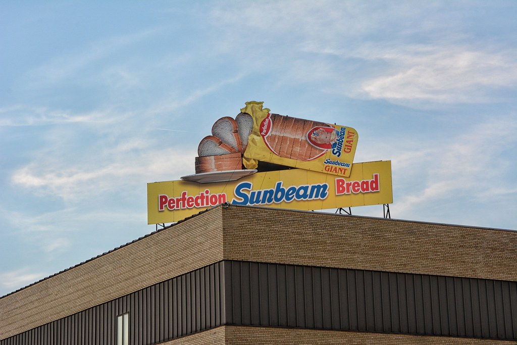 Sunbeam Bread Sign Fort Wayne