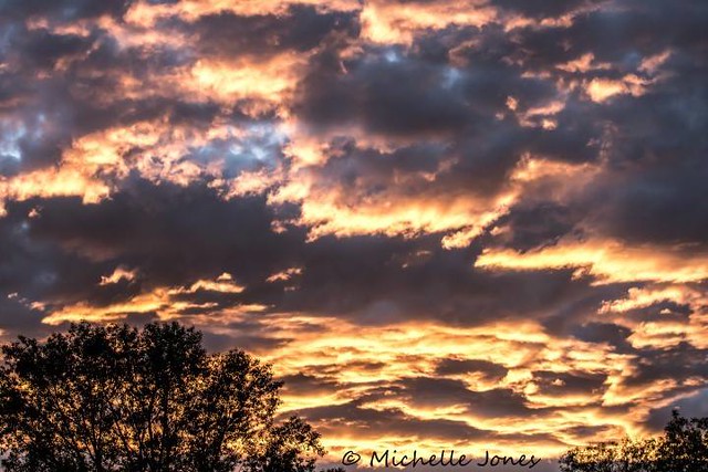 June 6, 2015 - An amazing June sunset in Thornton. (Michelle Jones)