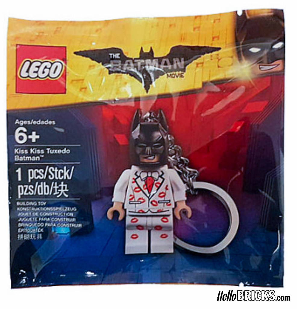 LEGO Les chauves-souris porte-clés Keychain DC comics Figurine NEW