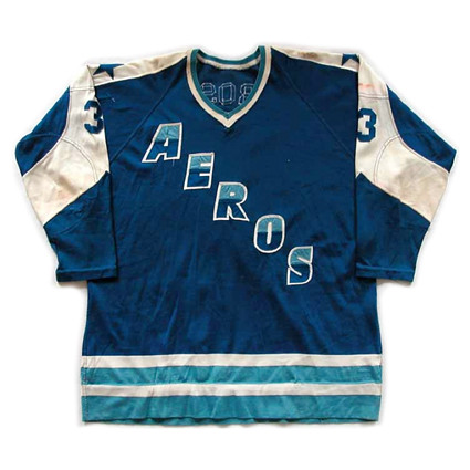 Houston Aeros 1972-73 F jersey
