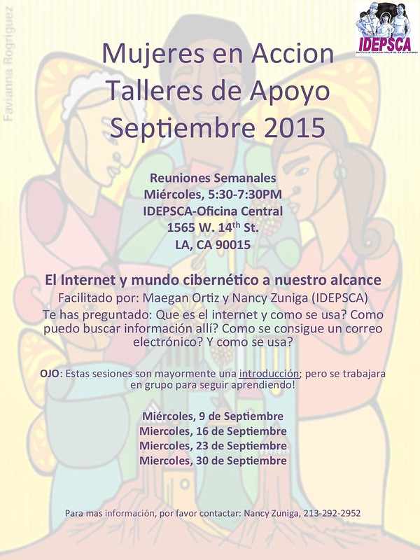 Mujeres en Accion Talleres-Sept 2015-page-001 | by IDEPSCA1