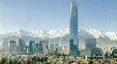 La torre Costanera a Xile, la més alta a Amèrica del Sud.