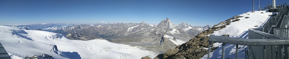 Panorámica desde Matterhorn