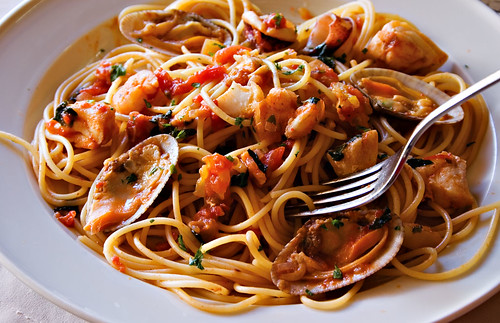 Seafood Spaghetti from Brescia | Another sumptous meal ...