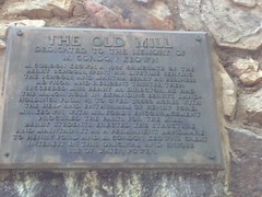 The Old Mill Plaque 