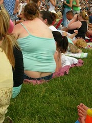 Fashion Mistakes: What Not To Wear to a Lawn Concert Plum 