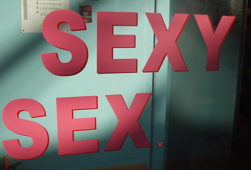 Sexy Sex - LuLuLemon Front Window - Anthony Easton - Flickr
