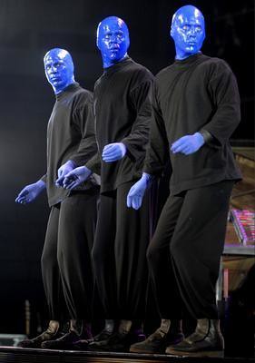 Blue Man Group Rock Concert Movements 53