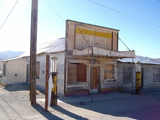 The Outpost: former post office and general store at the center of Darwin, a dusty ghost town on the edge of Death Valley, California (darwin14xy) | by mlhradio
