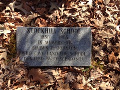 Stock Hill School Marker 