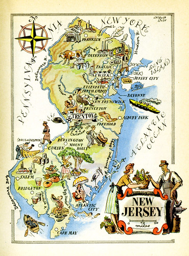 clipart new jersey map - photo #50