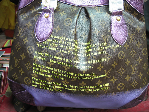 Louis Vuitton bag in Chinatown | You&#39;d think that Louis ...