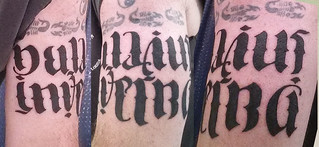 Nullius in verba tattoo | The Latin phrase "Nullius in verba… | Flickr