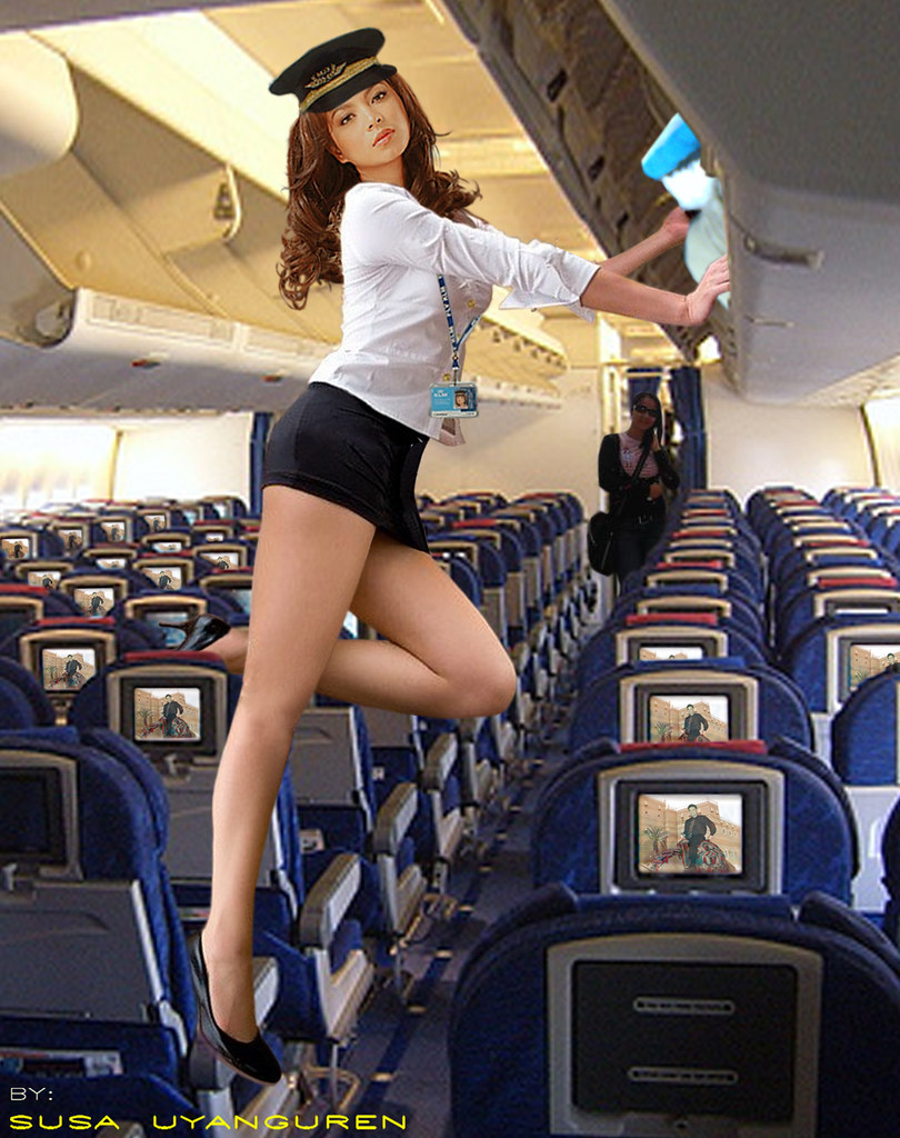 Flight stewardess