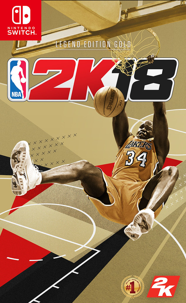 《NBA 2K18 傳奇珍藏版》讓「大亞里斯多德」Shaquille O’Neal榮耀重返籃壇（2K提供）
