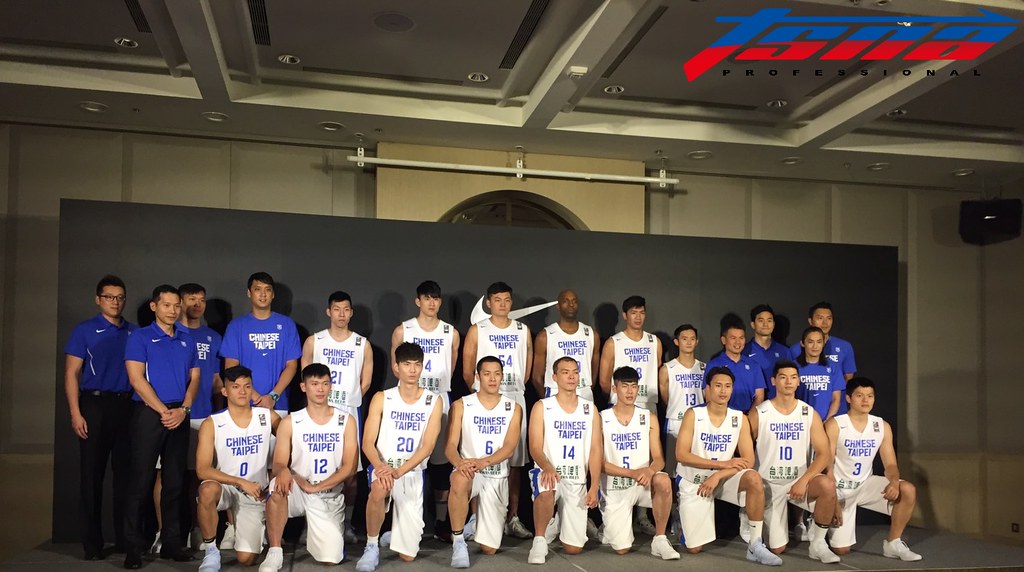 中華男籃代表隊。（資料照，倪芝蓉／攝）