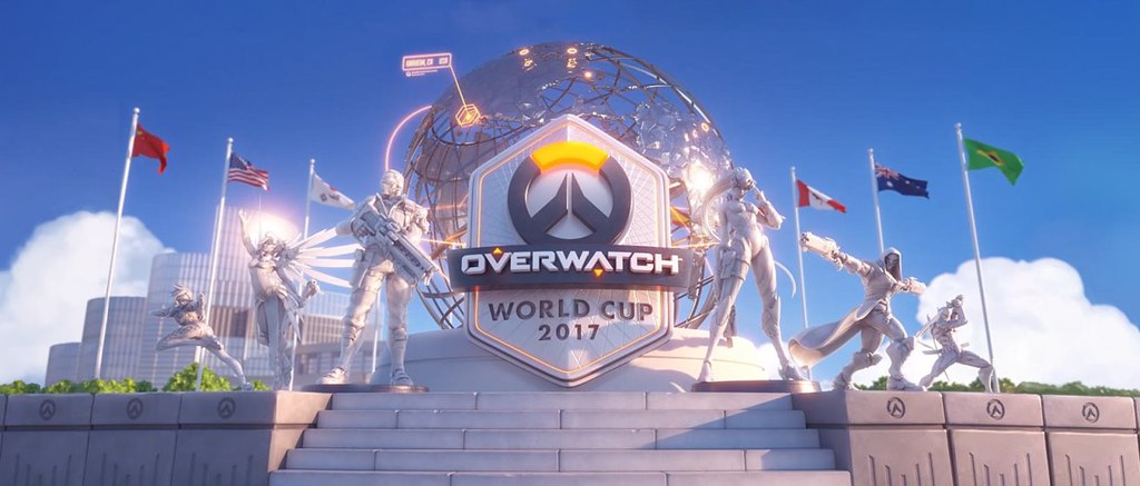 《鬥陣特攻》世界盃32支隊伍將分別前往全球四個城市所舉辦的四場「現場小組賽」為國家爭取榮耀與晉級至BlizzCon的八席資格。（Blizzard Entertainment提供）