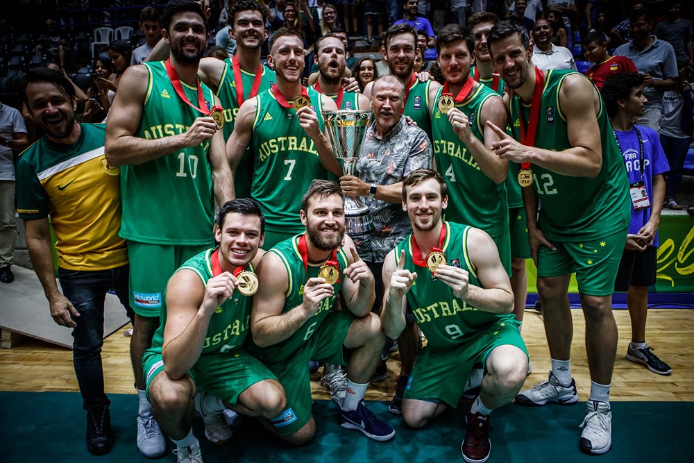 澳洲隊奪得2017亞洲盃男籃冠軍。（FIBA提供）