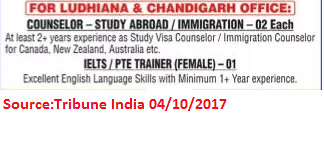 Sunrise International,Counselor Immigration,Chandigarh