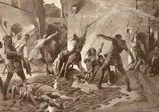 El cuadro Matanzas de Judios 1391 de José Segrelles