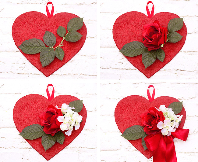 Сердце из картона ко Дню святого Валентина