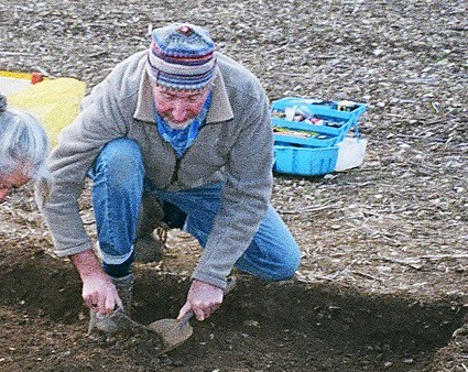 David Williams excavates the Watlington Hoard