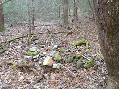 Organized Rocks Near East Jones Creek 