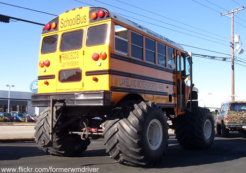 Lakeland Motorsports Park Monster Truck School Bus Flickr