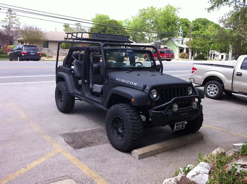 Jeep Wrangler Unlimited with LineX Body MWButterfly