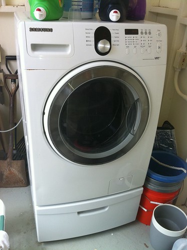 Samsung he washer SOLD | $250, Model WF218ANW/XAA, 24" x 27"… | Flickr