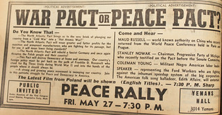 Peace Rally 1949 | by profkaren