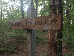 Dockery Lake Trail Sign 