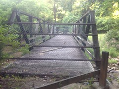 Closed Bridge Near Cochran Mill Falls 