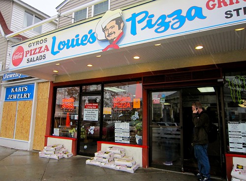 Louie&#39;s Pizza Pre Hurricane Sandy Sandbags Rehoboth Beach … | Flickr