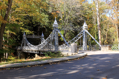 Mill Creek Park - Suspension Bridge | Suspension Bridge (Eas… | Flickr