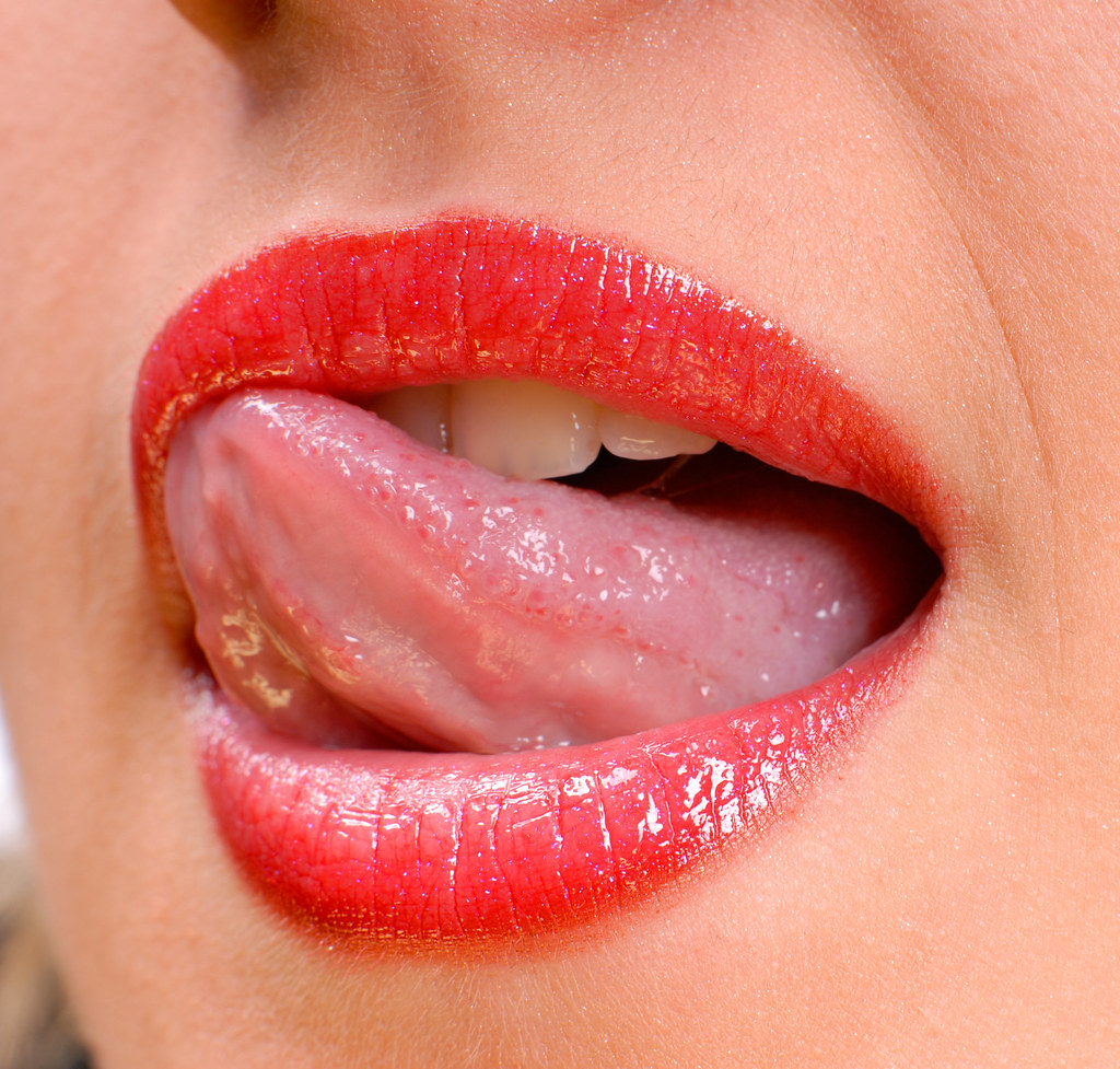 Sexy mouth lips