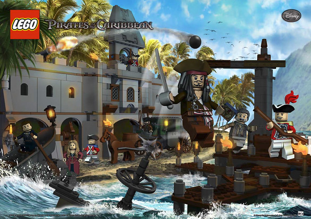 Игру Пираты Карибского Моря Лего