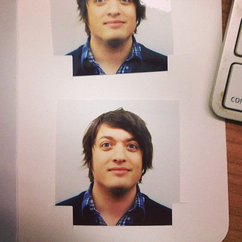 a  work by the cvs passport photo guy giving me a fake jaw u2026