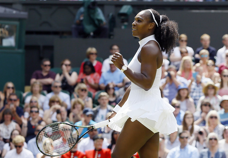 Serena Williams認為每位球員都還需要時間適應草地賽場。（達志影像資料照）