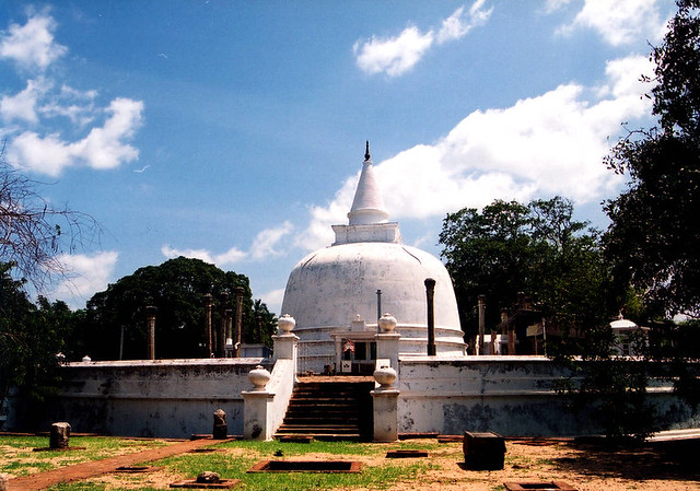 Lankaramaya - Anuradhapura - Sri Lanka  This stupa was 
