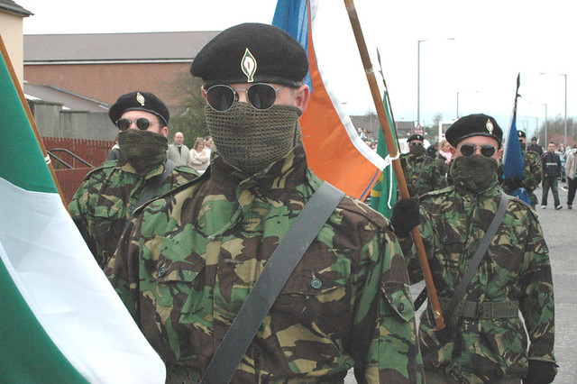 Real IRA Flagmen 4 flickr | Real IRA colour party, Easter co… | Flickr