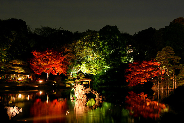 Japanese garden at night #1 | * Yumi * | Flickr
