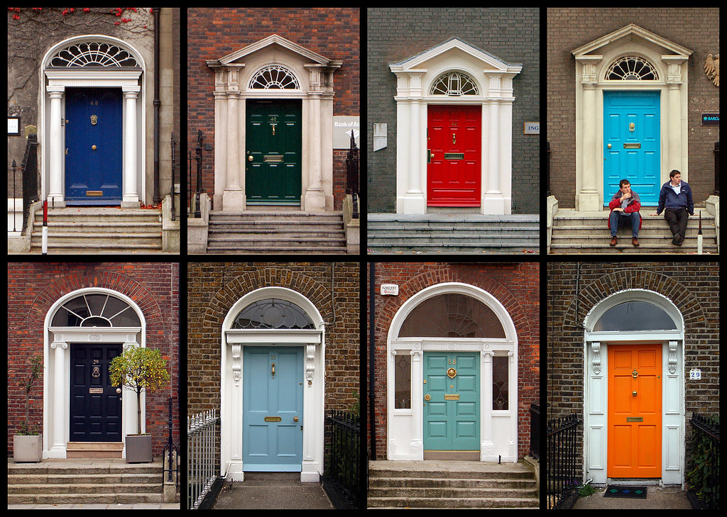 Dublin Doors | Dublin's somewhat famous for it's Georgian ...