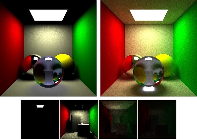 Comparison of Ray-tracing and Path-tracing | Left: raytraced… | Flickr