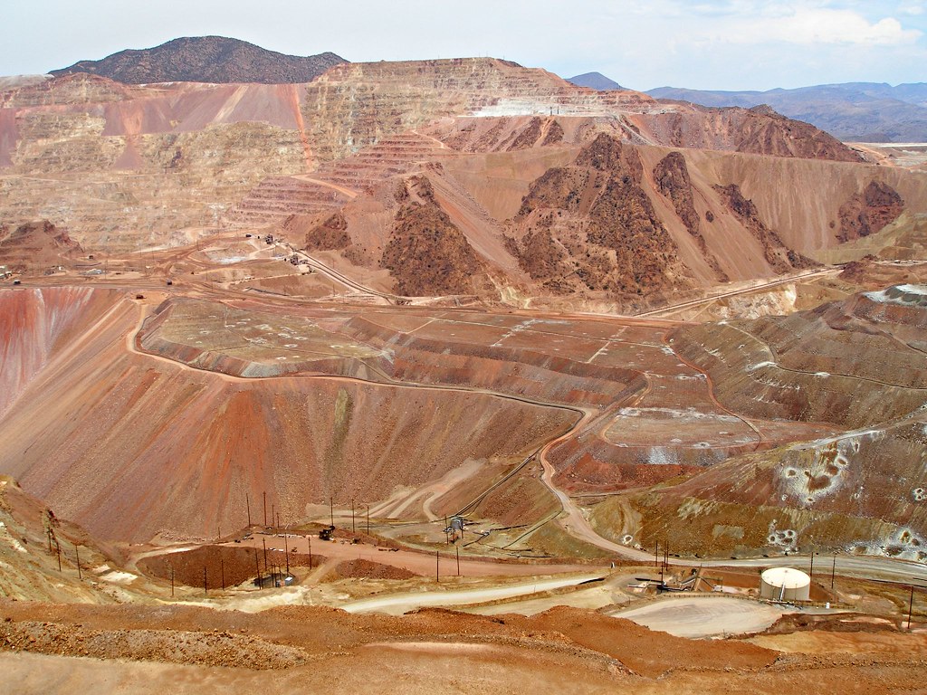 Copper mine | Morenci, AZ The Morenci mine and largely compa… | Flickr